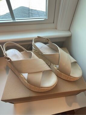 Sanctuary AllSmiles Clean Sand Sandals Size 7M